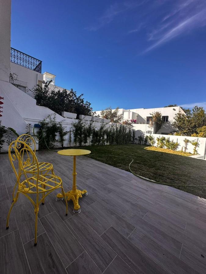 App Avec Jardin Dans Un Hotel Gammarth Kültér fotó